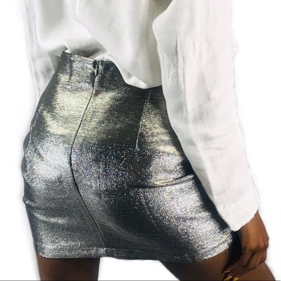 Silver Flower Skirt - Picture 5 of 5